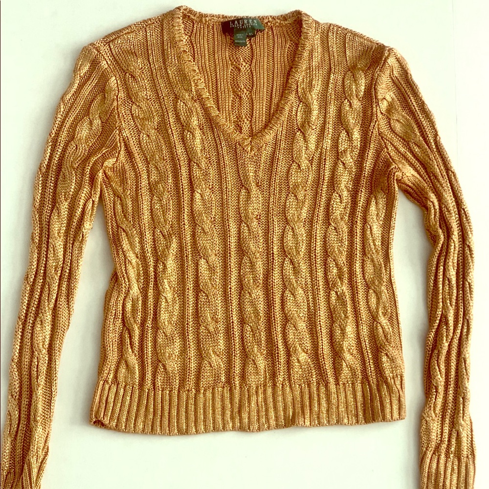 Lauren Ralph Lauren Petite Sweater Size LP